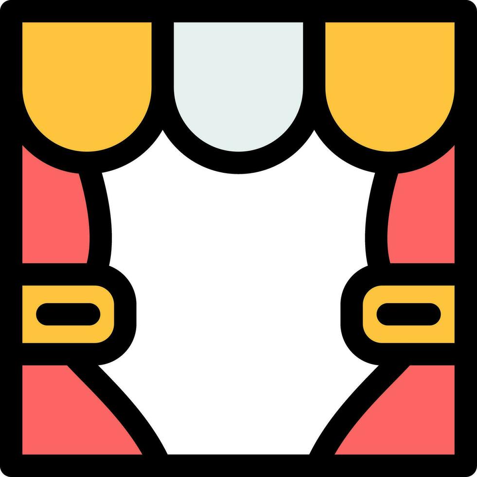 Stage Creative Icon Design vector