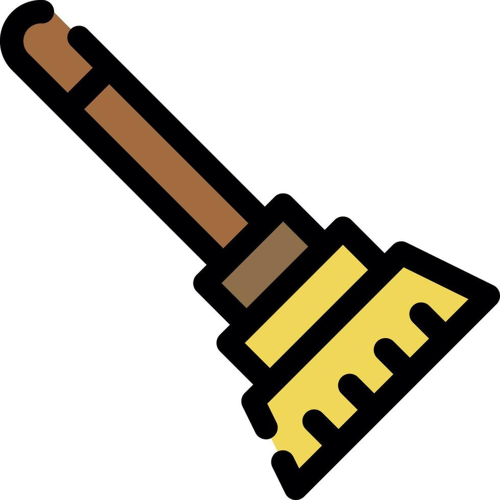 Broom Creative Icon Design vector