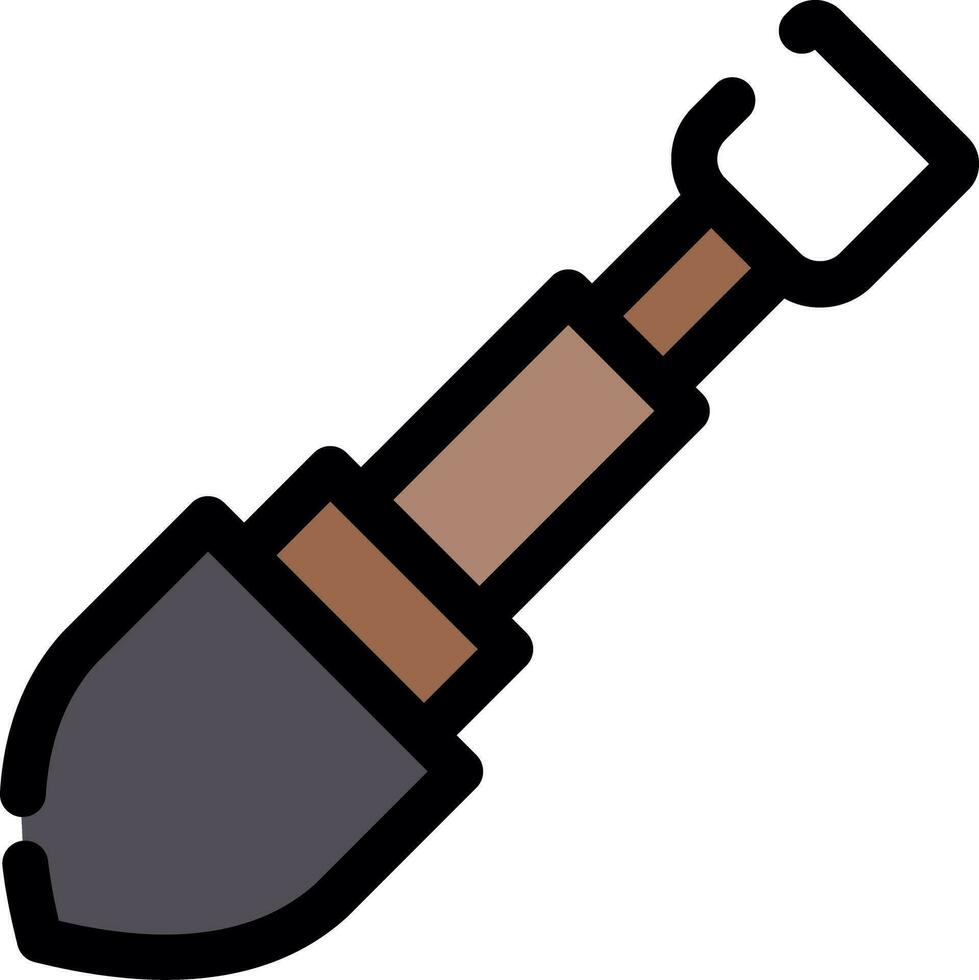 Shovel Creative Icon Design vector