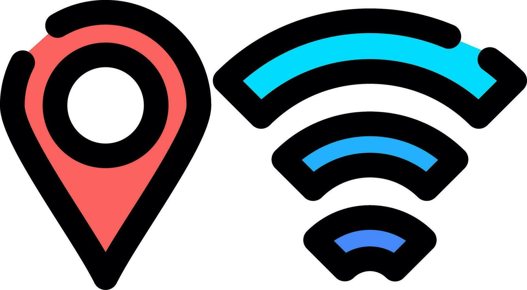 WiFi Creative Icon Design vector