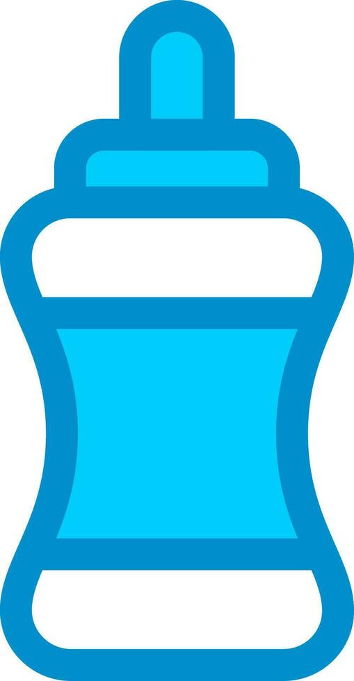 Water Bottle Creative Icon Design vector