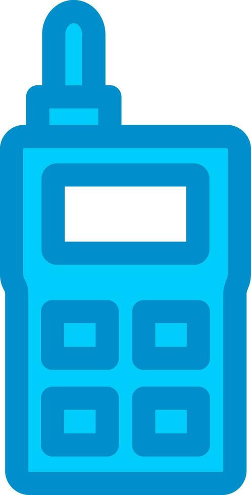 Walkie Talkie Creative Icon Design vector