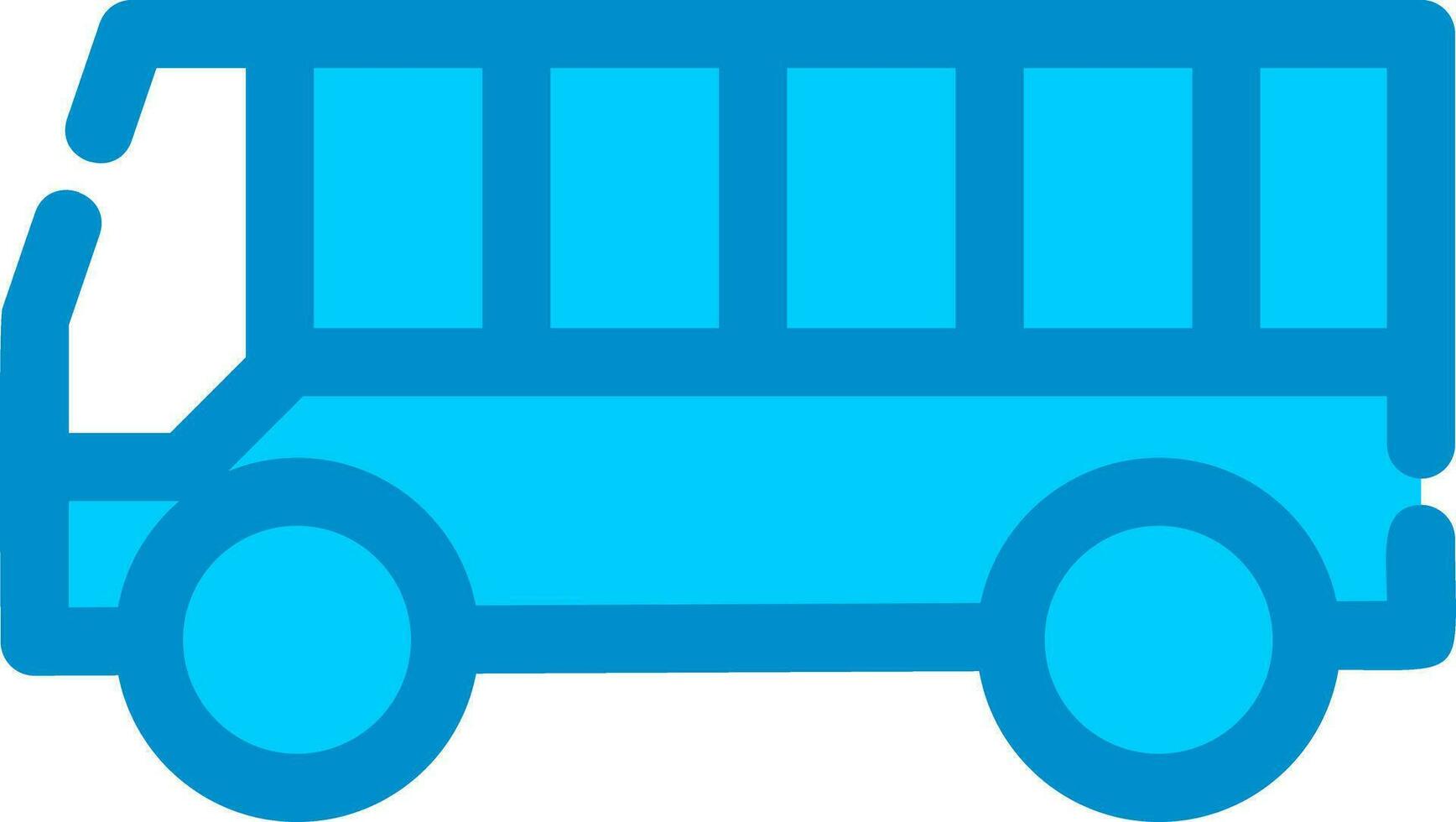 Bus Creative Icon Design vector