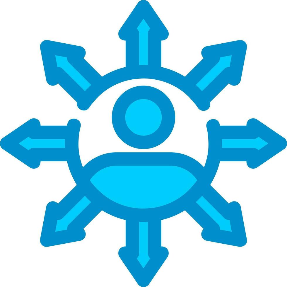Influence Creative Icon Design vector