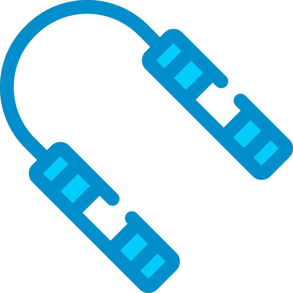 Line Filled Blue vector