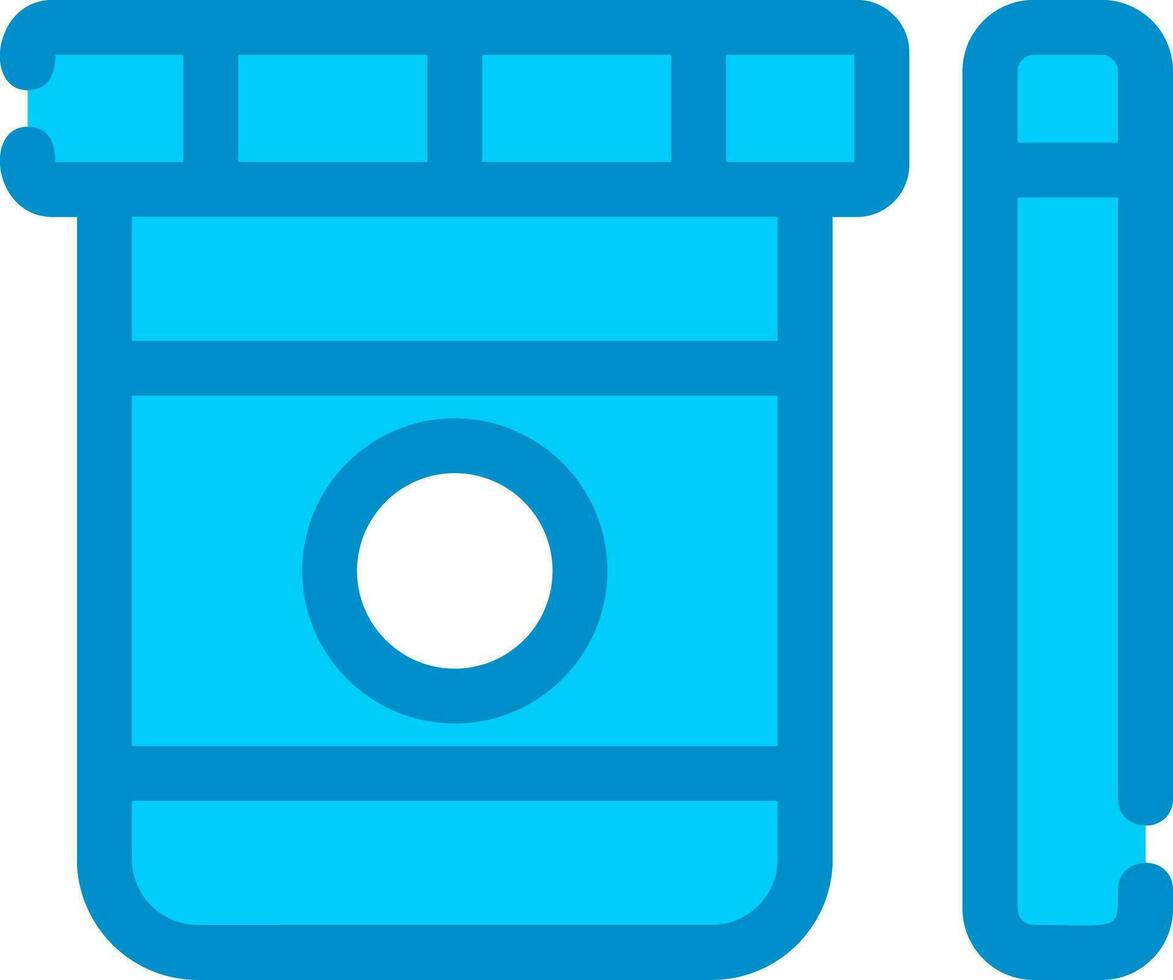 Urine Test Creative Icon Design vector