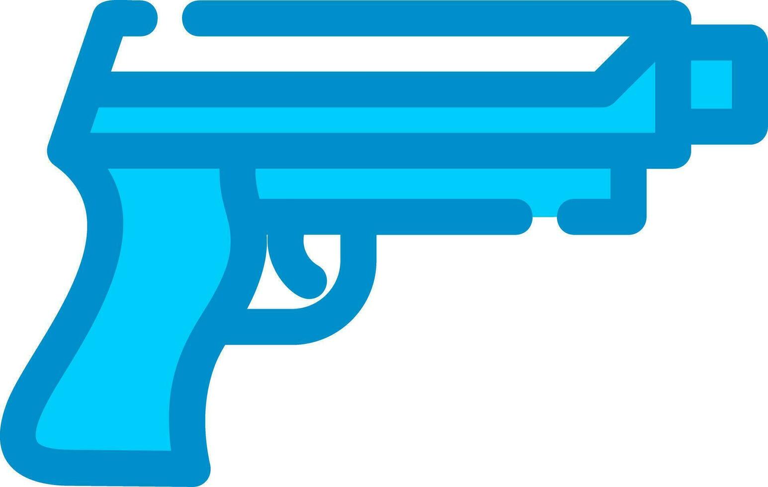 Gun Creative Icon Design vector