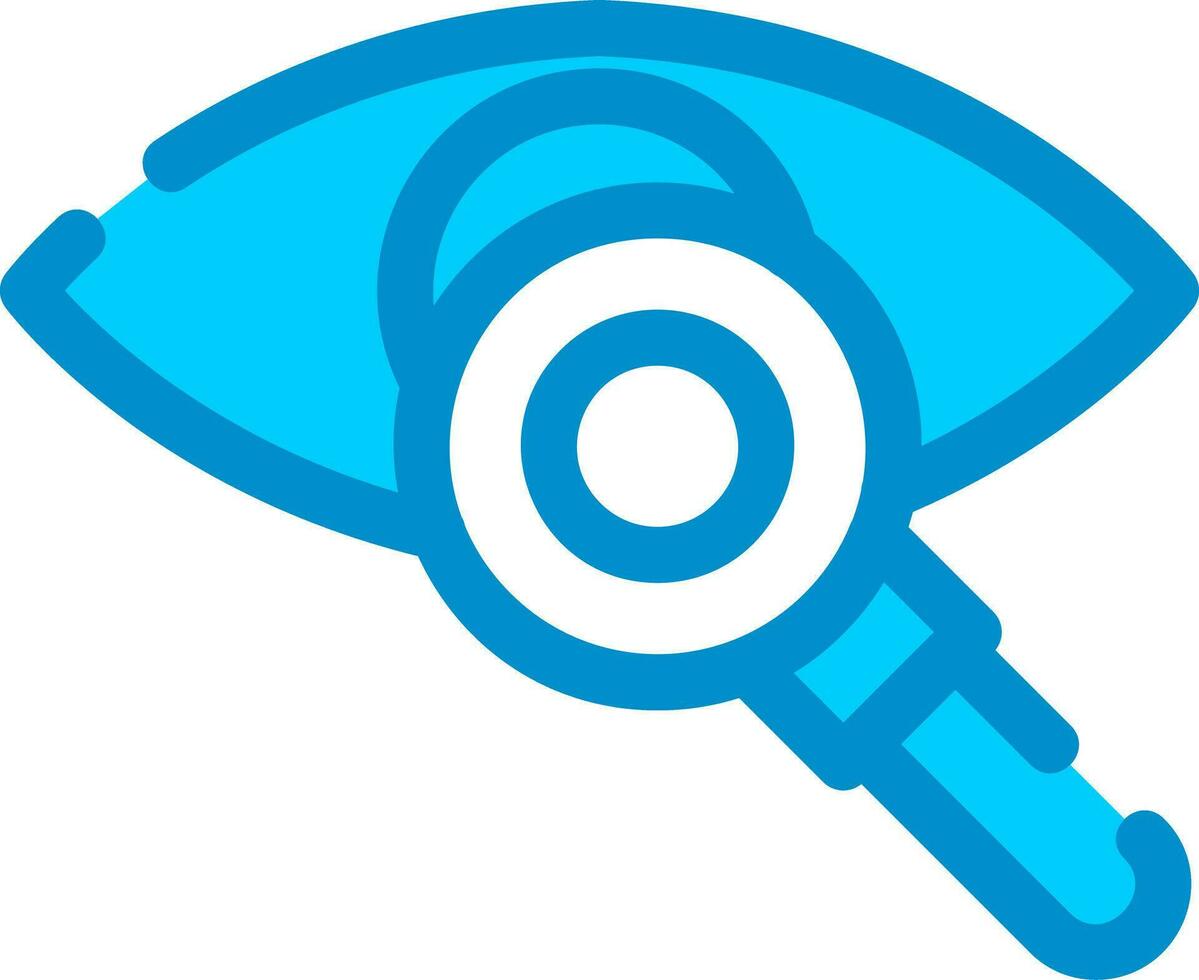 Eye Test Creative Icon Design vector
