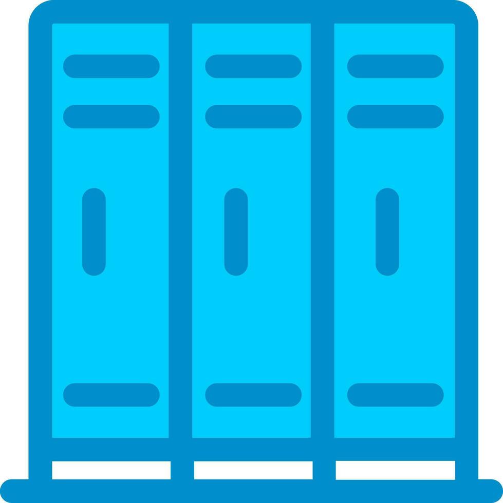 Lockers Creative Icon Design vector