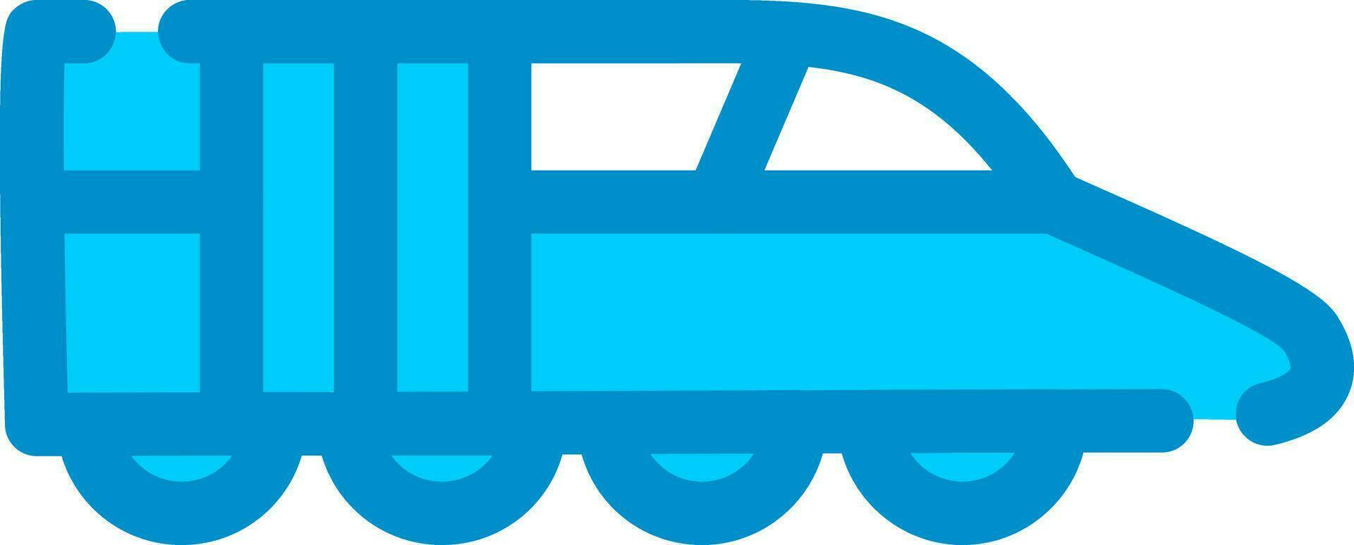 Train Creative Icon Design vector
