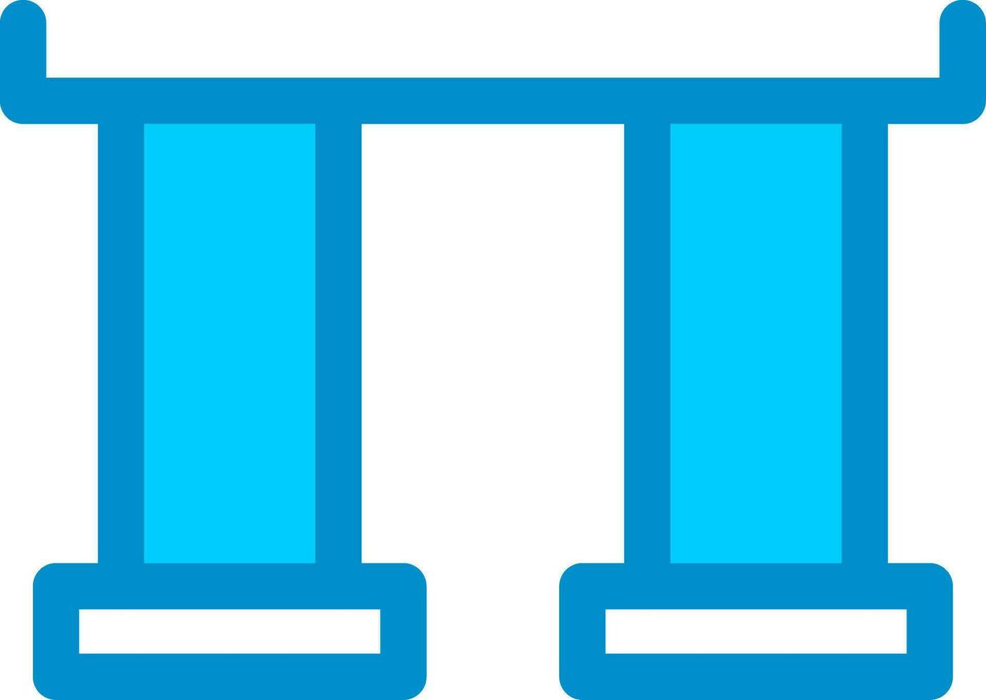 Trapeze Creative Icon Design vector