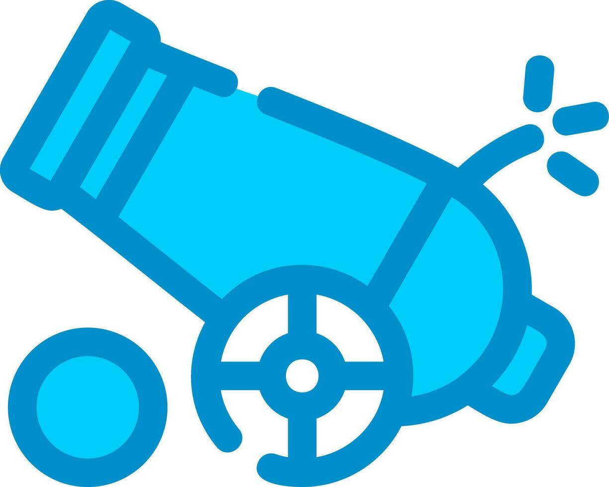 Cannon Creative Icon Design vector