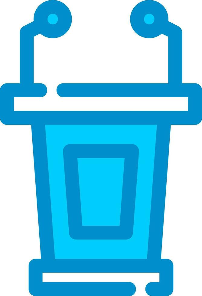 Lectern Creative Icon Design vector