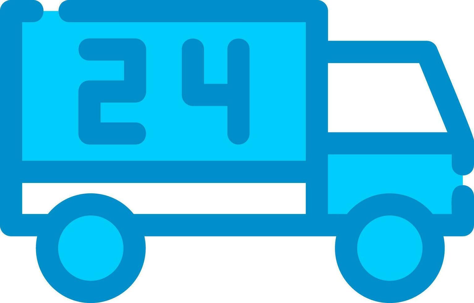 Truck Creative Icon Design vector