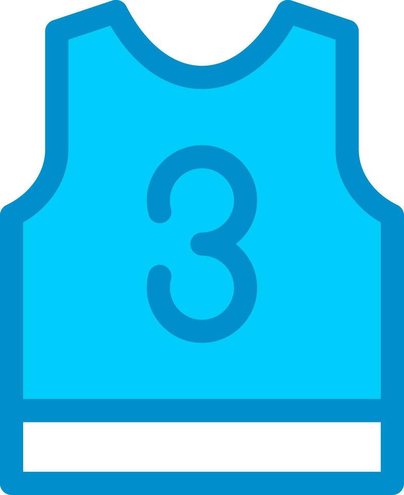 Basketball Jersey Creative Icon Design vector