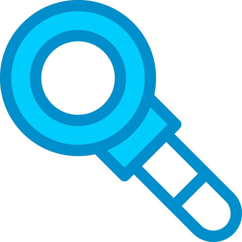 Magnifying Glass Creative Icon Design vector