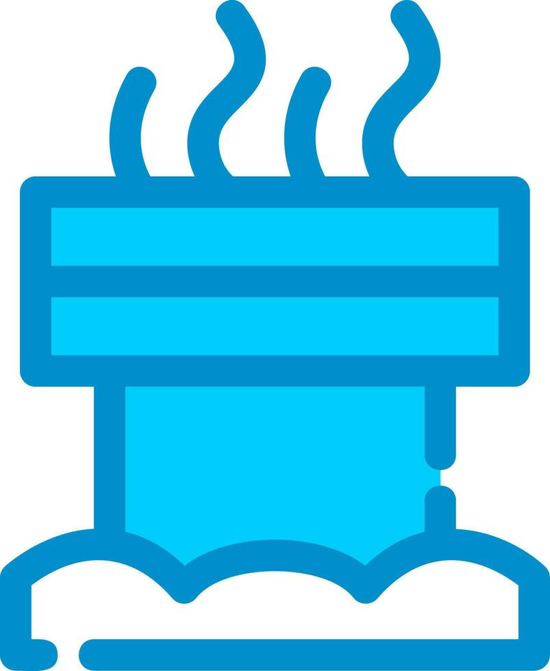 Chimney Creative Icon Design vector