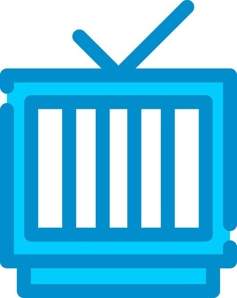 Television Creative Icon Design vector