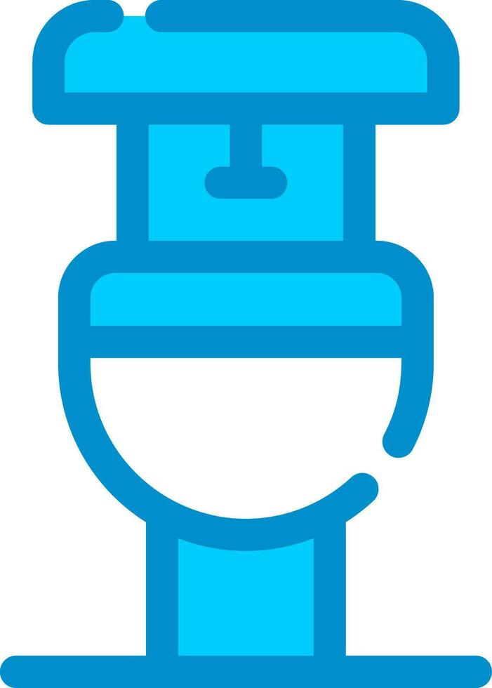 Toilet Creative Icon Design vector