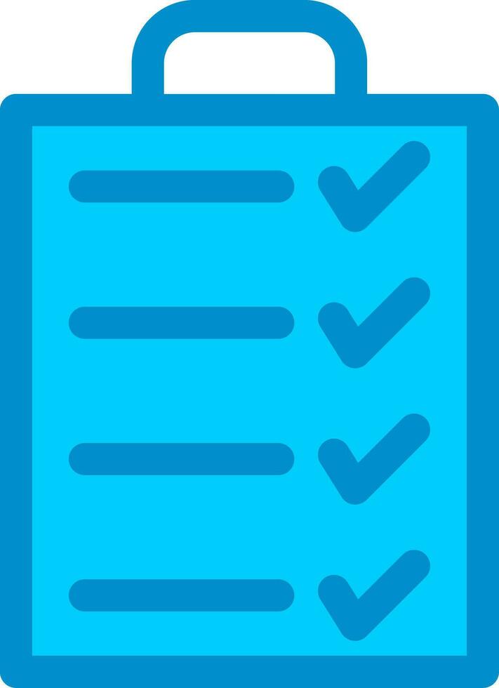 Checklist Creative Icon Design vector