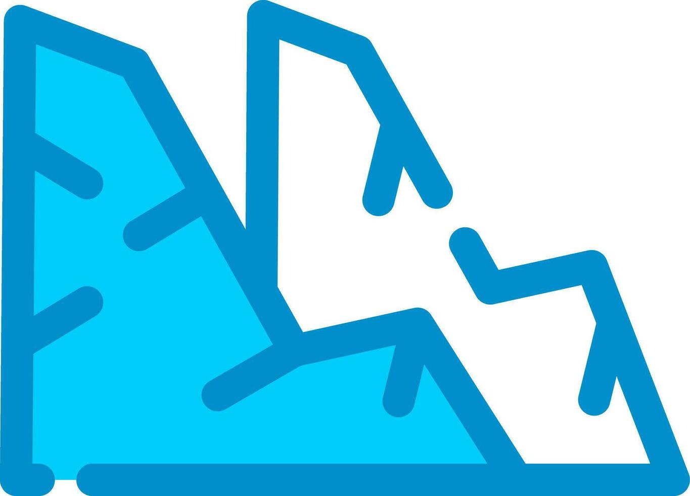 Mining Creative Icon Design vector
