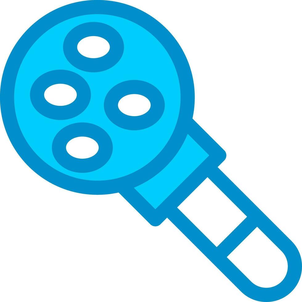 Magnifying Glass Creative Icon Design vector