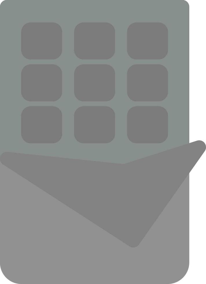Chocolate Bar Creative Icon Design vector