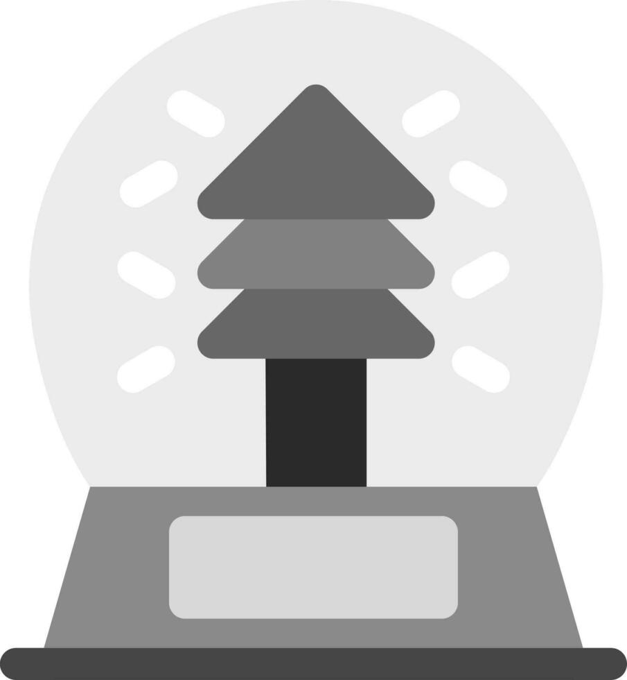 diseño de icono creativo de bola de nieve vector