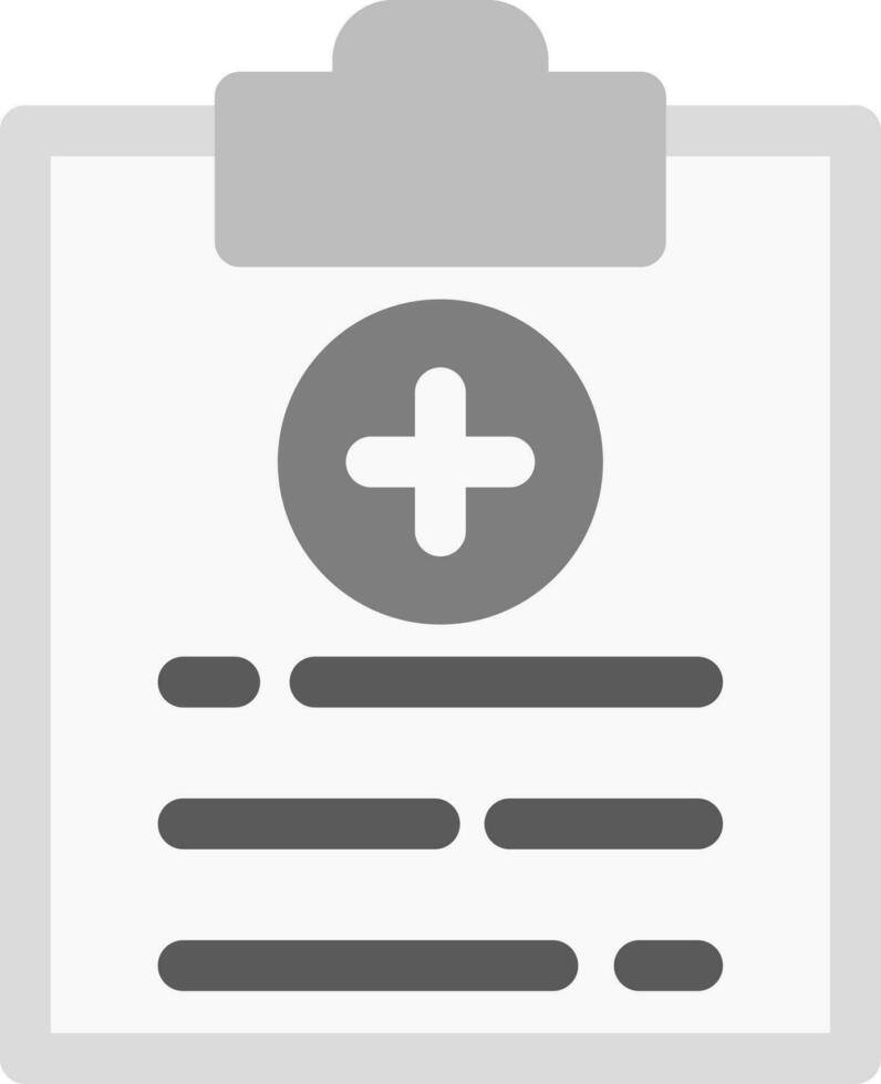 Medical Report Creative Icon Design vector