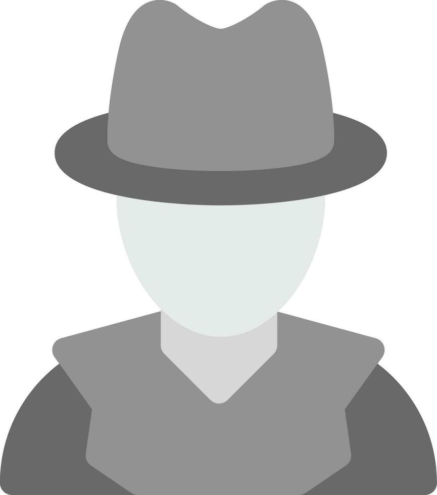 diseño de icono creativo detective vector