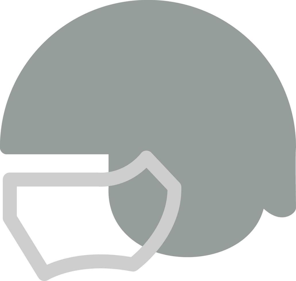 Helmet Creative Icon Design vector