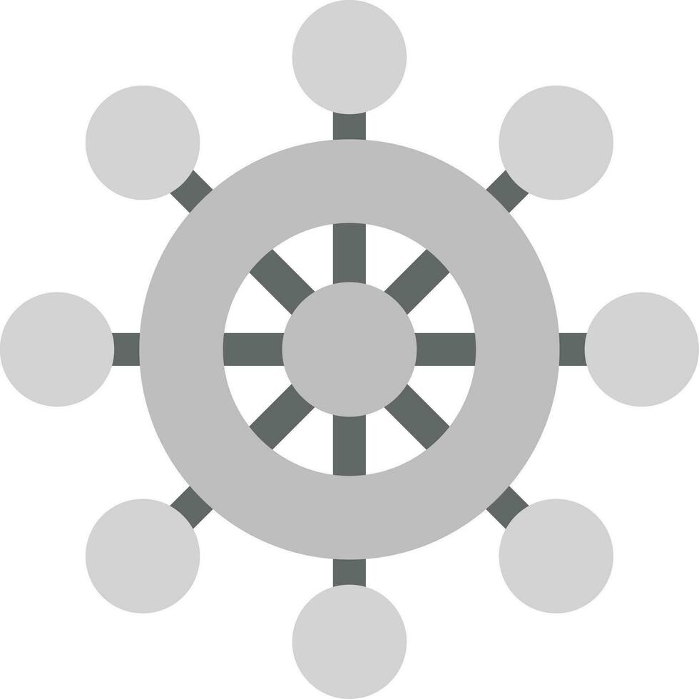 Rudder Creative Icon Design vector
