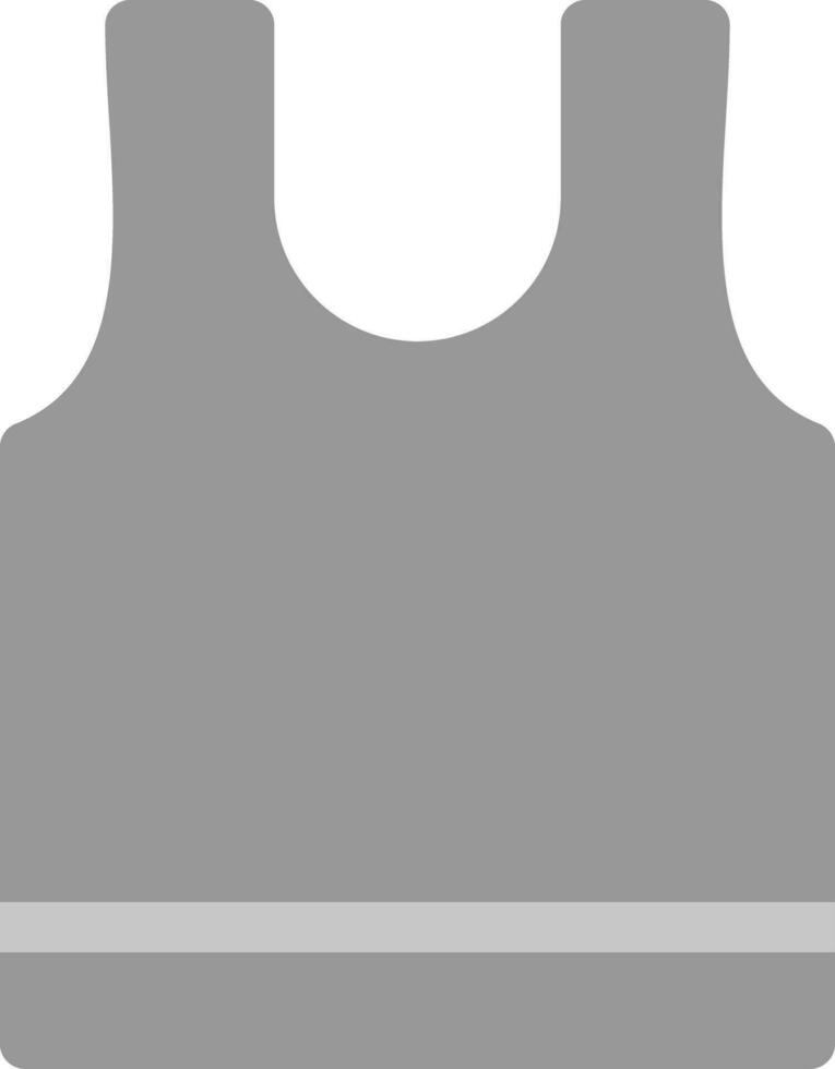 Tank Top Creative Icon Design vector