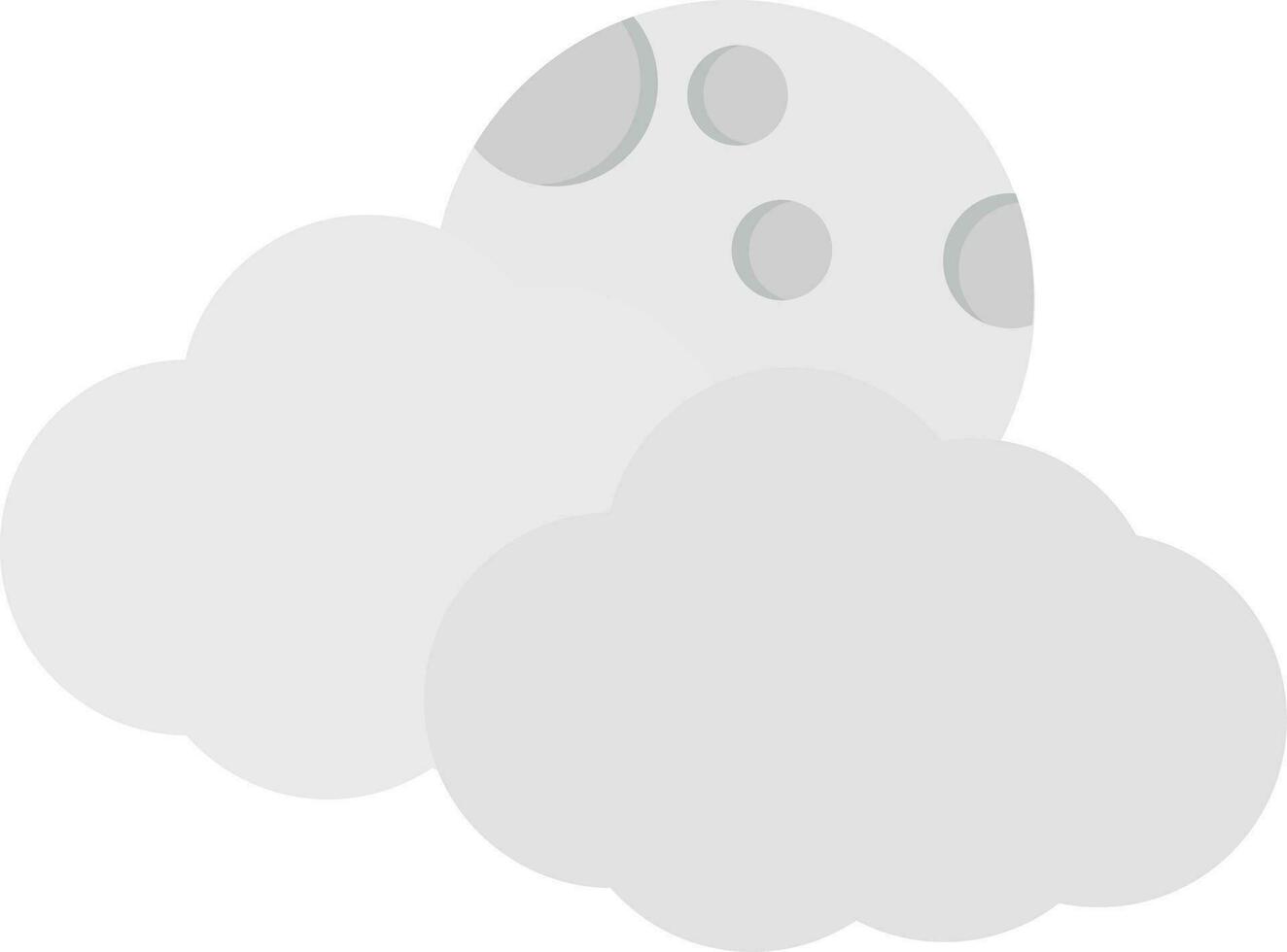 diseño de icono creativo de nubes vector