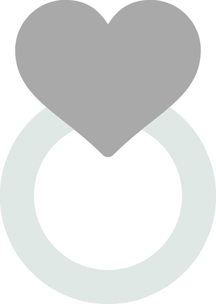 Engagement Ring Creative Icon Design vector