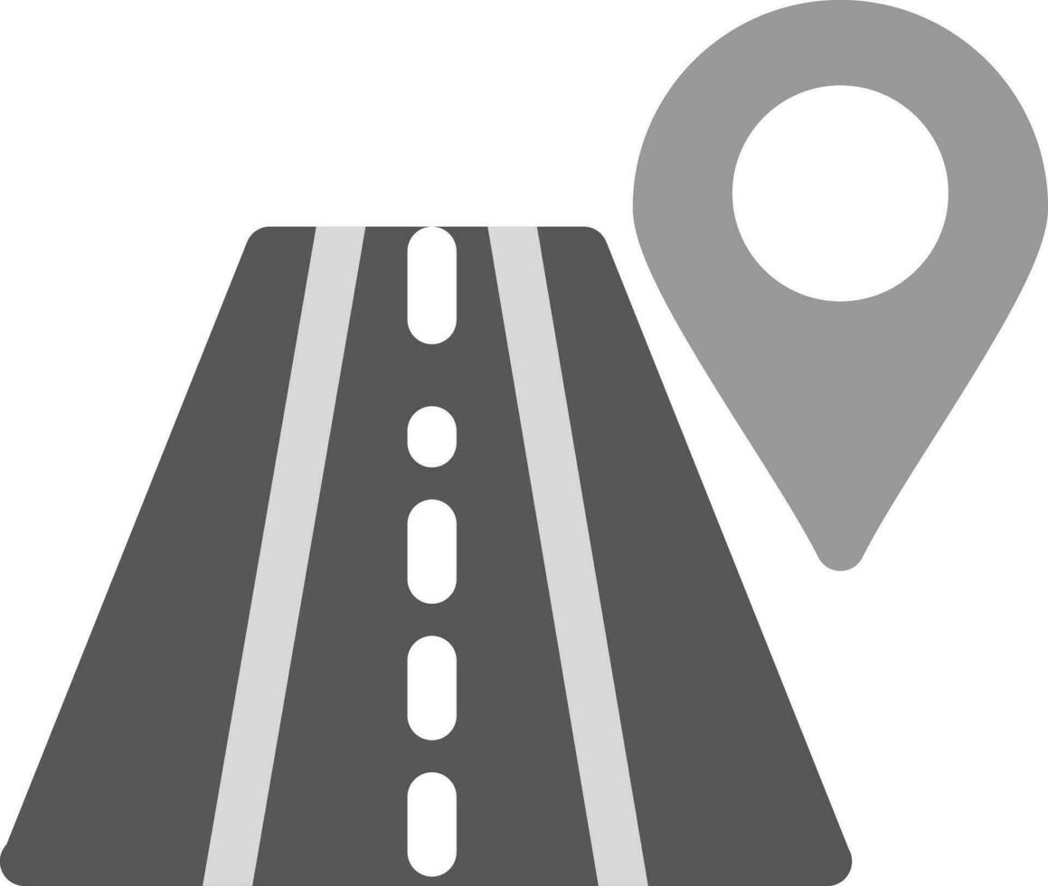 diseño de icono creativo de carretera vector