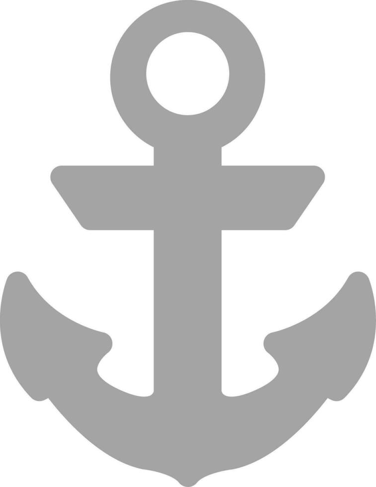 Anchor Creative Icon Design vector