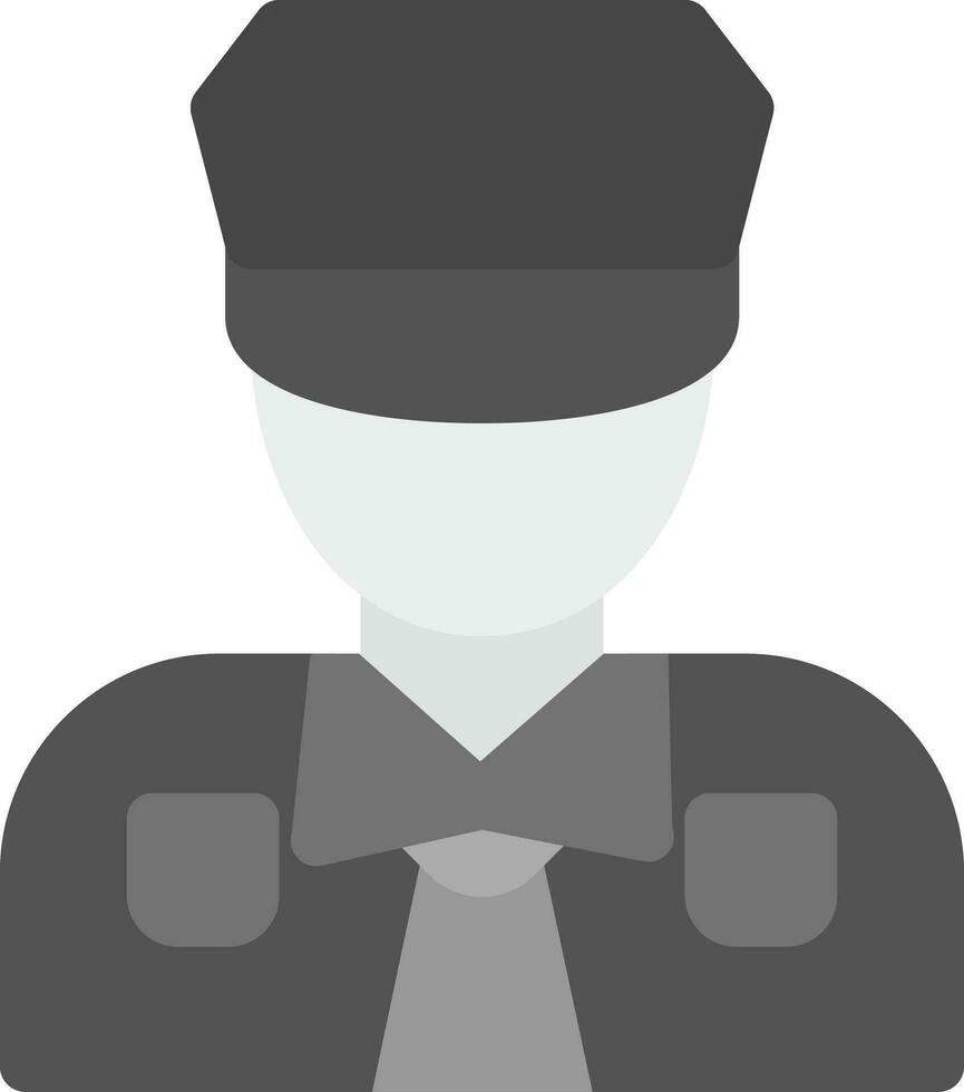 Police Man Creative Icon Design vector