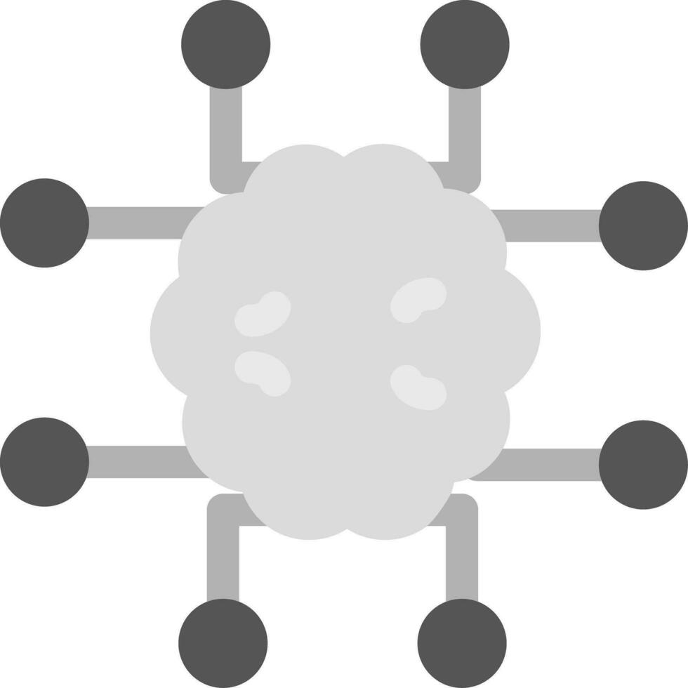 Neuroimaging Creative Icon Design vector