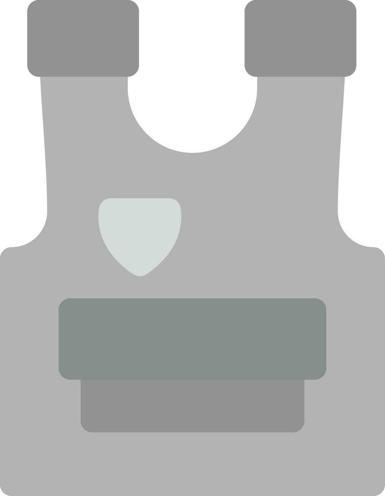 Police Vest Creative Icon Design vector