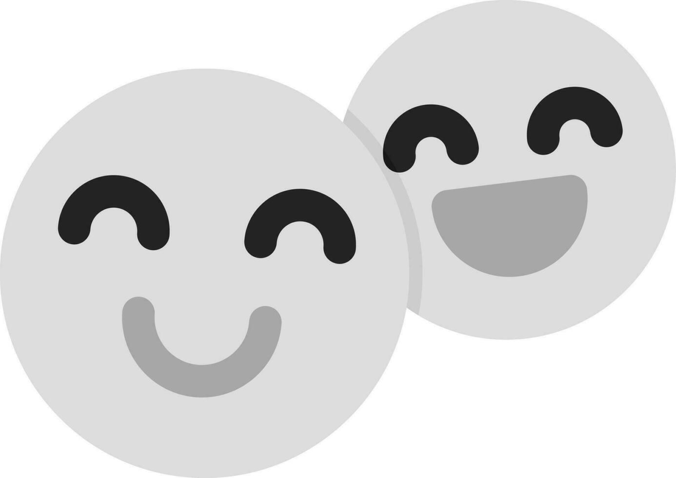 Happiness Creative Icon Design vector