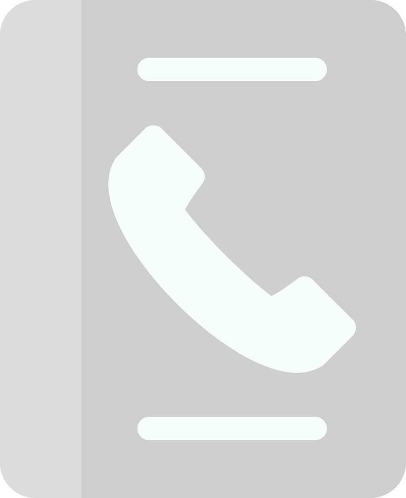 Phone Book Creative Icon Design vector