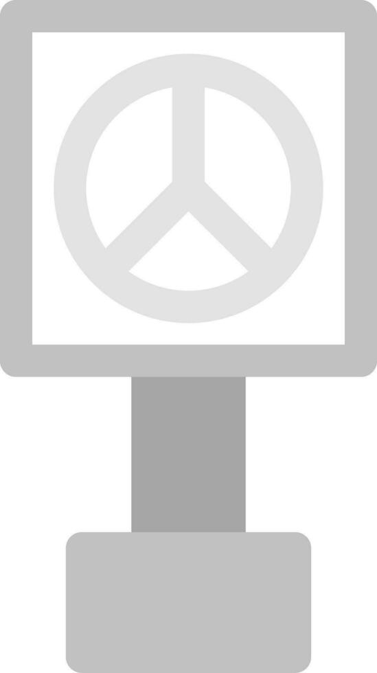 Peace Sign Creative Icon Design vector