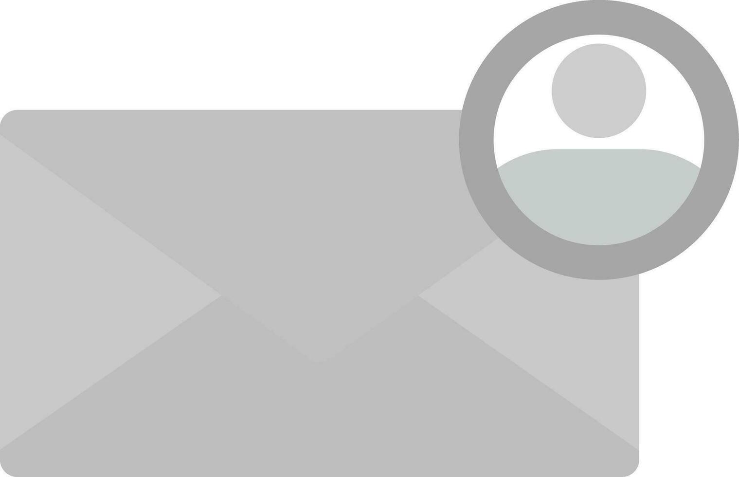 diseño de icono creativo de correo electrónico de contacto vector