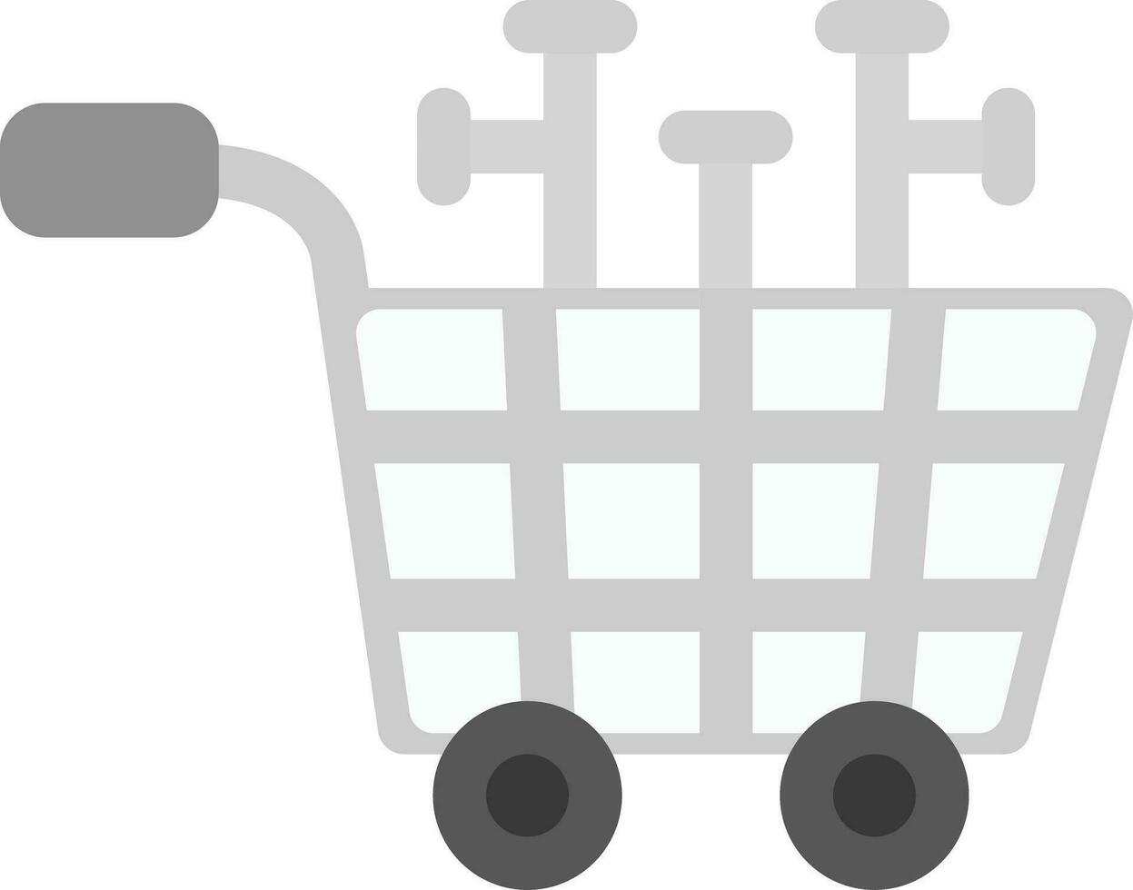 Shopping Cart Creative Icon Design vector