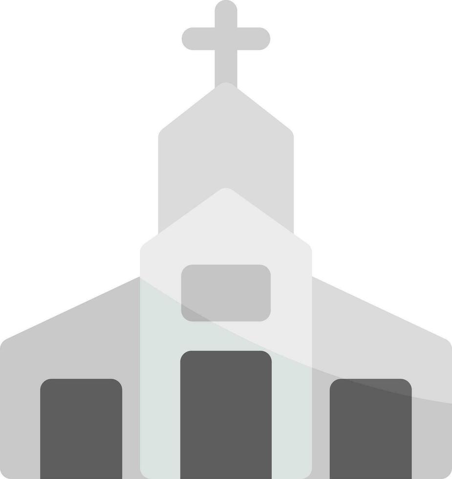 diseño de icono creativo de iglesia vector