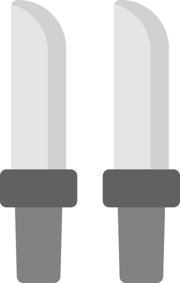Flat Grey Scale vector