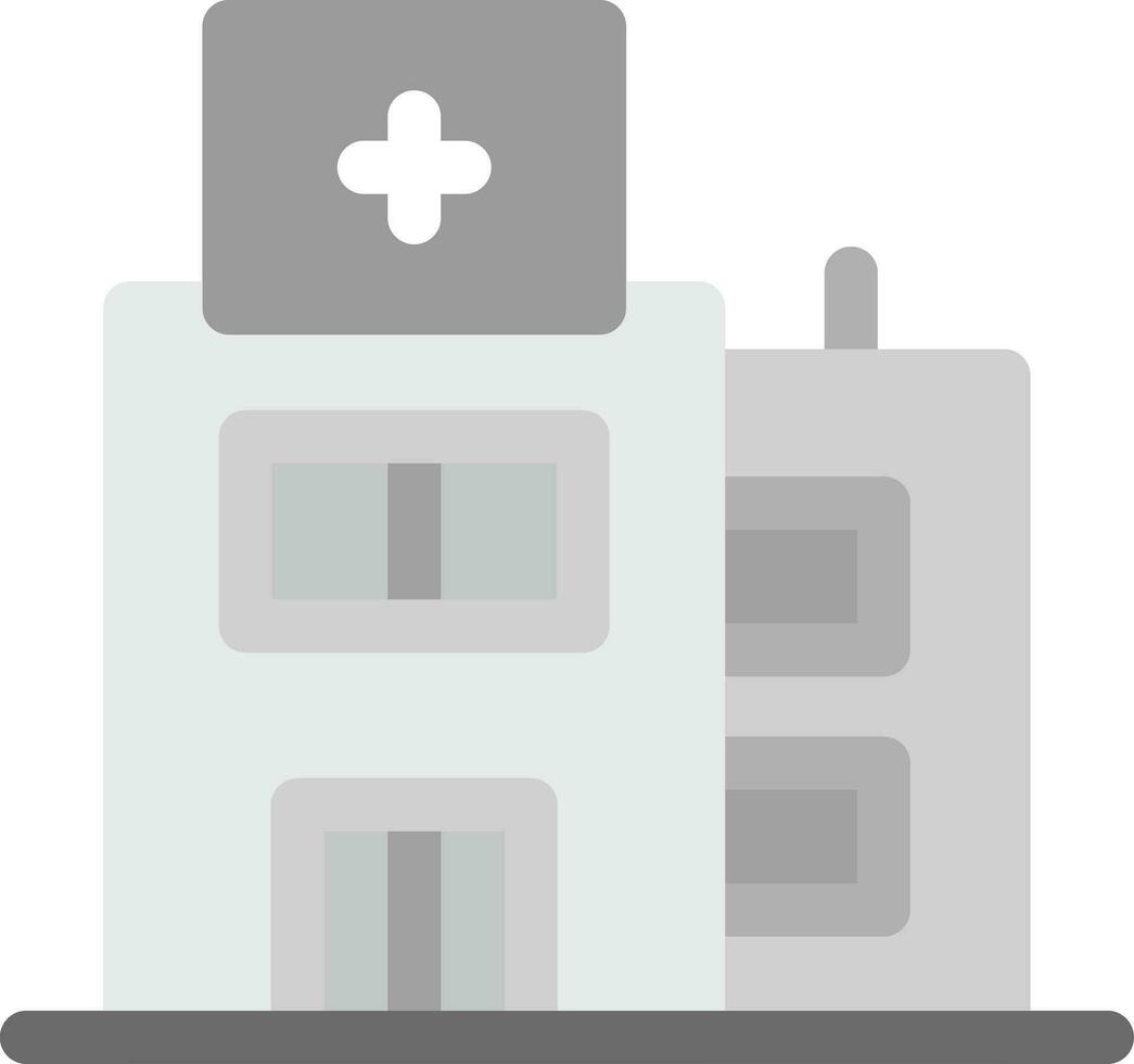 diseño de icono creativo de hospital vector