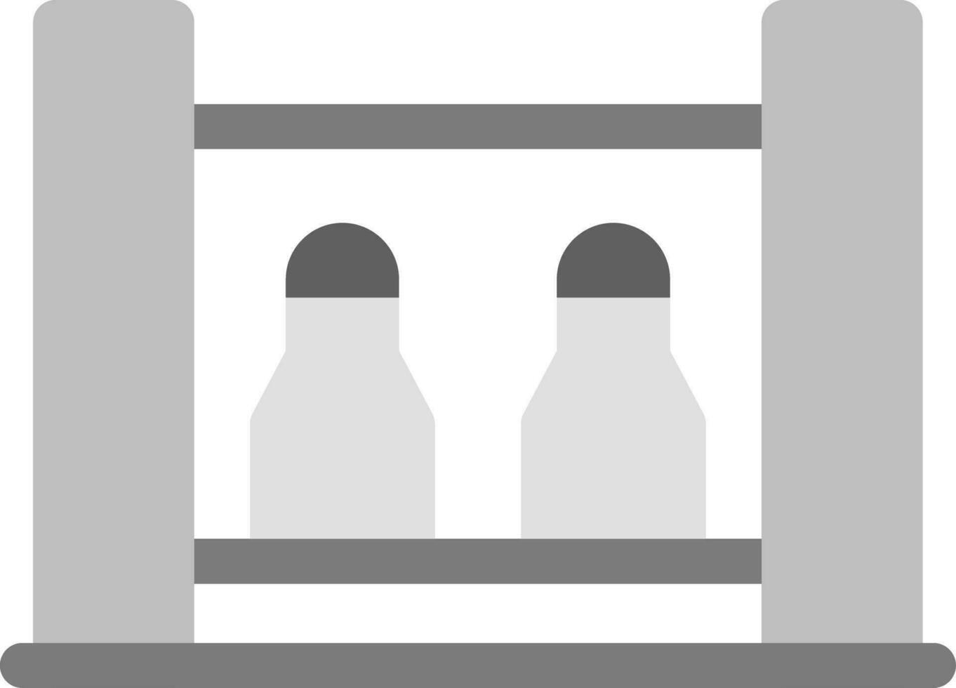 Bottle Rack Creative Icon Design vector