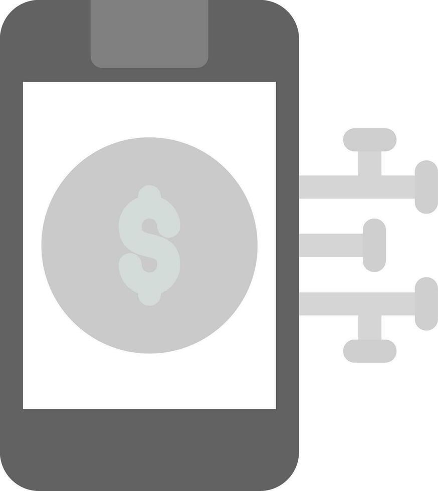 Digital Money Creative Icon Design vector